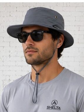 Shelta Gray Outdoor osprey v2 Hat - Men's Sun Hat
